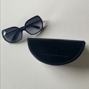 Marc by Marc Jacobs Black Oversized Sunglasses